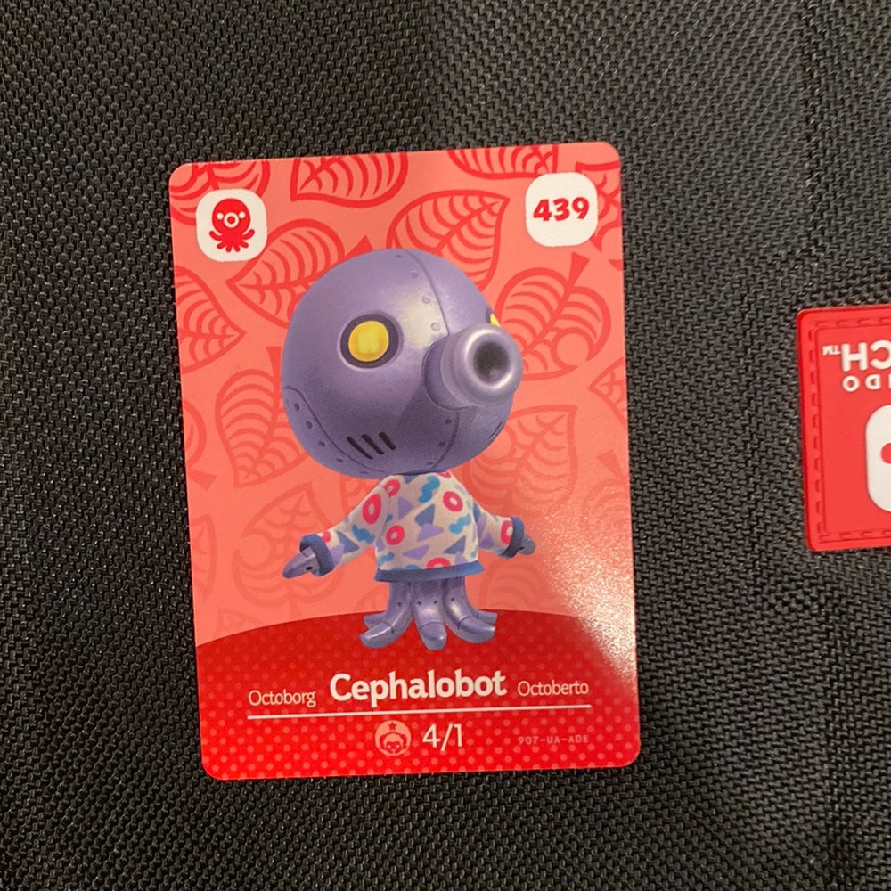 Original Nintendo series 5 Amiibo for Cephalobot